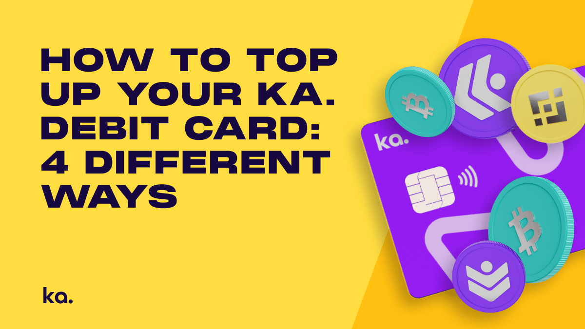 How to Top Up Your Ka. Debit Card: 4 Different Ways