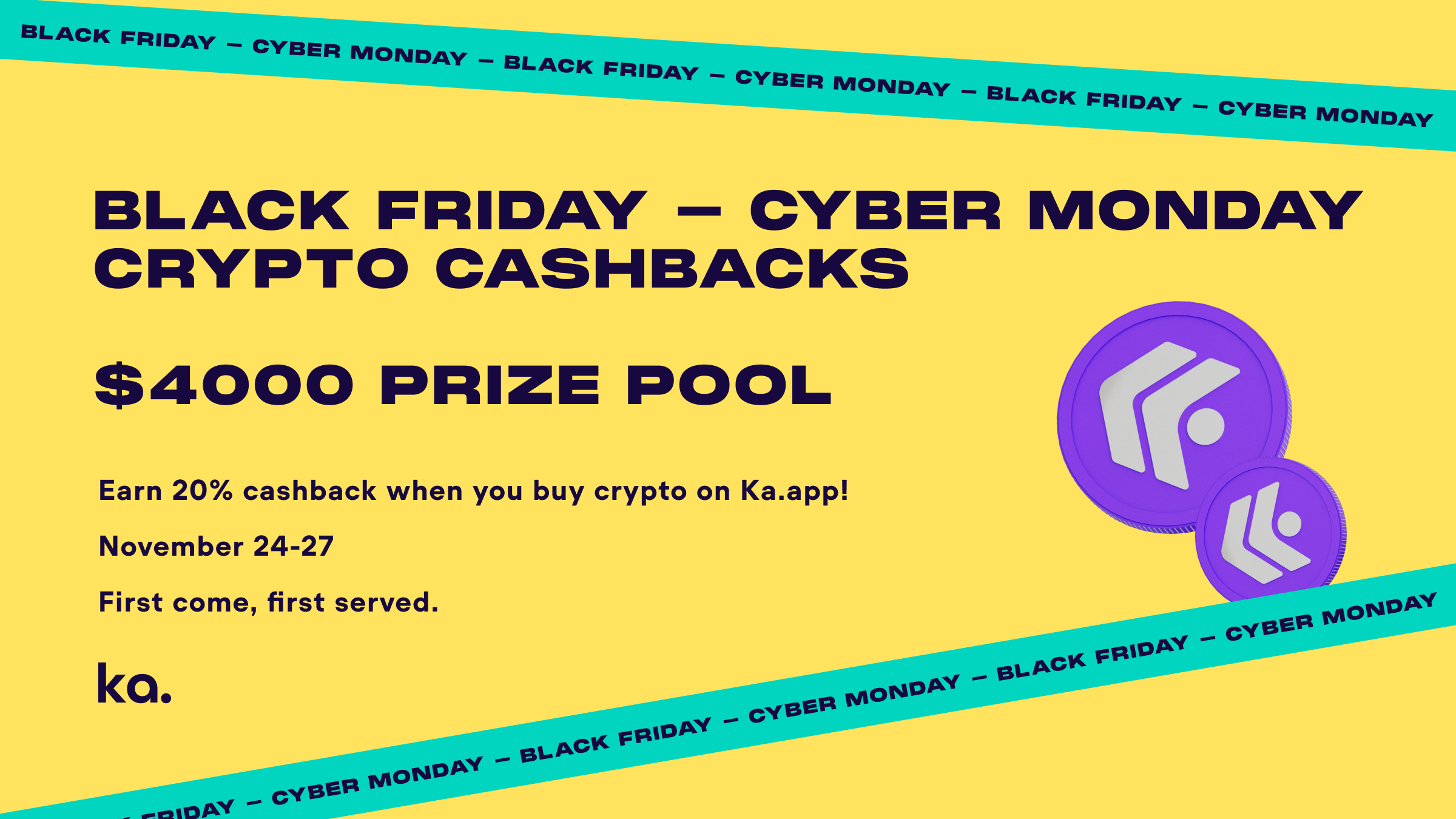 Get 20% Cashback: Black Friday to Cyber Monday Promo