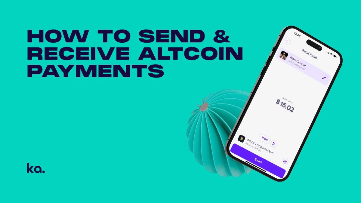 How to Send and Receive Altcoin Payments
